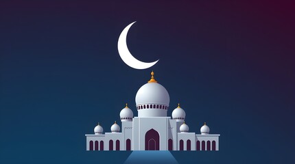 Fototapeta premium Mosque ,ramadon concept,Muslim 