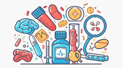 Fototapeta premium Diabetes Health Tips and Diabetes Prevention Plan