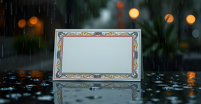 card templete , heading templete to custom write a messge on it 