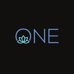 ONE Lotus: Mindfulness & Wellness Logo