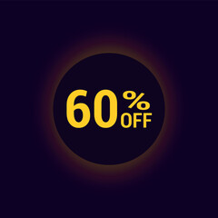 Beautiful 60% Off Poster for your Business