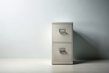 Minimalist Office Filing Cabinet - Simple Storage Solution