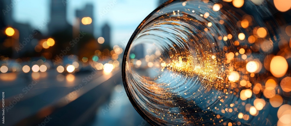 Poster advanced stock is a system that uses quantum computing in a digital information tunnel