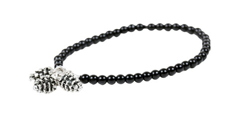 Simple bracelets jewelry isolated