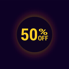 50% Off Poster for your Business