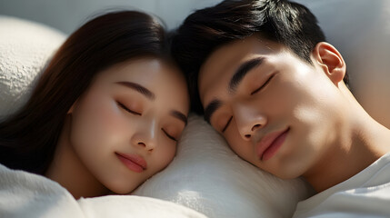 Tranquil Togetherness: An Intimate Portrait of Peaceful Connection