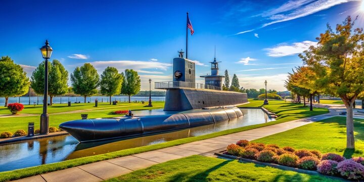 Muskogee War Memorial Park: USS Batfish & Military Memorials, Oklahoma