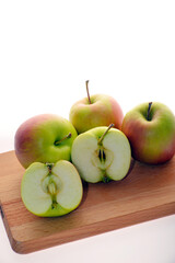 Apfel,  Malus domestica,  Delbar