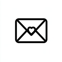 High tech icon. mail