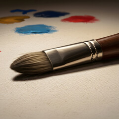 Fototapeta premium brush and paint