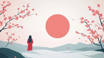 Lunar New Year Background Banner for Chinese New Year