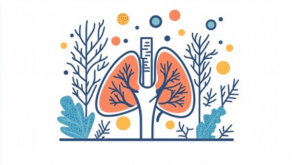 Chest X-Ray Shows Inflammation Due to Pneumonia or Lung Cancer