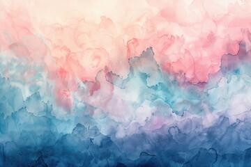 Fototapeta premium Delicate pastel background with a blend of pink, blue, and green, featuring subtle textures for added depth