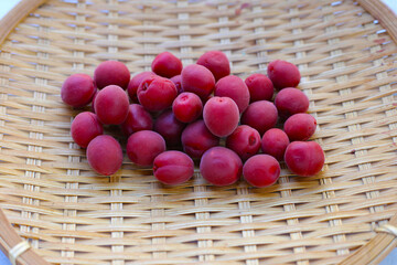 Traditional Japanese sour plums