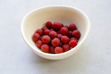 Traditional Japanese sour plums