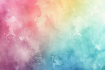 Fototapeta premium Delicate pastel background with a blend of pink, blue, and green, featuring subtle textures for added depth