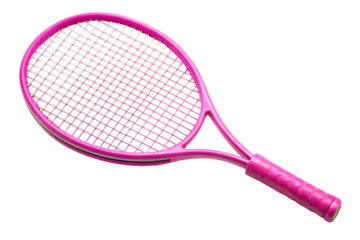 tennis racket with ball