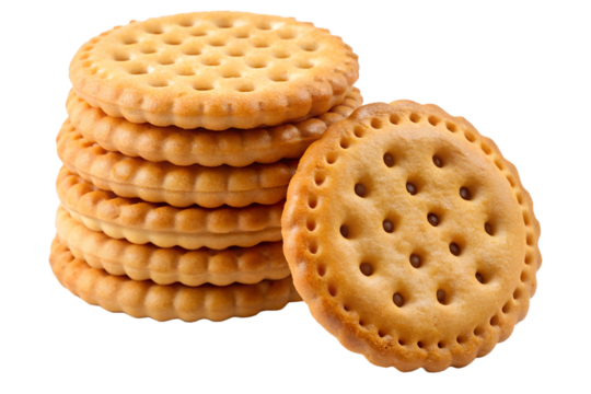 cookies isolated on white background