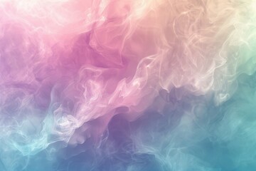 Delicate pastel background with a blend of pink, blue, and green, featuring subtle textures for added depth