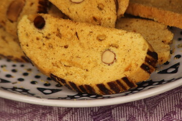 Traditional Moroccan Cookie known as Fekkas