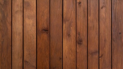 Fototapeta premium Dark Brown Vertical Wooden Planks Texture Background