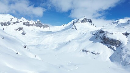 Winter in der Schweiz