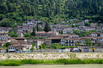 Fototapeta premium Historic Berat town in Albania