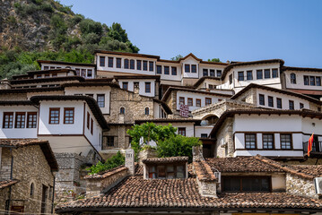 Historic Berat town in Albania