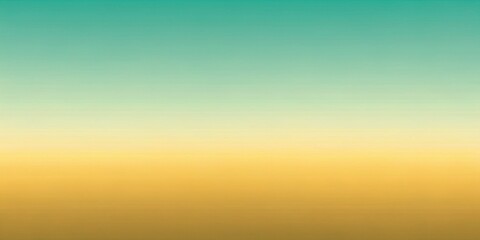 Naklejka premium Soft Pastel Gradient Background: Mint Green to Golden Yellow Abstract Texture - Minimalist Stock Photo