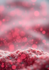 Pink salmon texture dust particules bokeh red bokeh abstract background glow design light texture effect sparkle