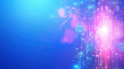 High tech background template design.