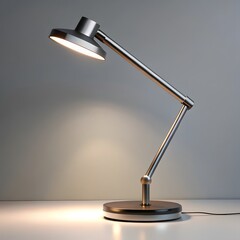 Articulated Desk Lamp, Metal, Modern Design, Light Fixture
