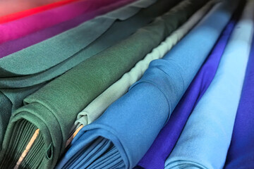 Textiles roll out creations in vibrant colors for fashion enthusiasts