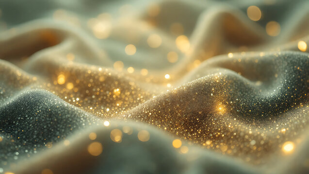 Landscape capture of luxury glitter shiny  background in taupe brown and sage green perfect generative ai, 899