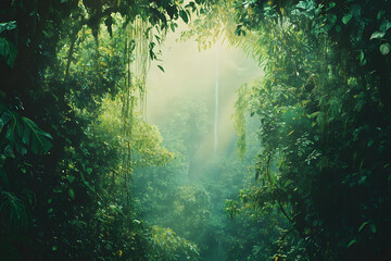 Fototapeta premium Jungle Canopy Secrets