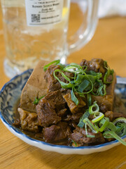 居酒屋の肉豆腐
