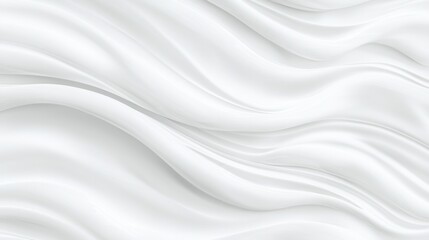 A smooth and elegant design featuring flowing white fabric waves on a soft background. Perfect for creative purposes and graphic design.