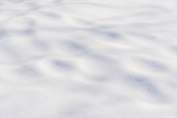 snow drift texture as nature background
