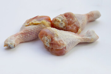 Raw chicken legs, meat for cooking