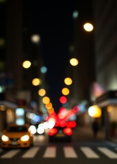 Defocused lights in the city bokeh red bokeh abstract background glow design light texture effect sparkle