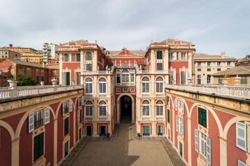 The Royal Palace of Genoa, built and developed by the Balbi and Durazzo families and finally used by the Savoy dinasty. A baroque masterpiece.