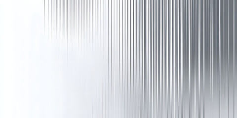 Elegant Gray-to-White Gradient Banner with Vertical Lines