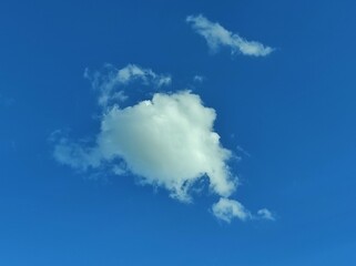 A lonely cloud in the sky