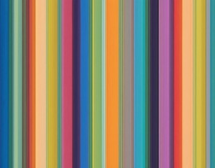 Obraz premium Vibrant Vertical Spectrum, An Array of Colorful Parallel Lines Pattern