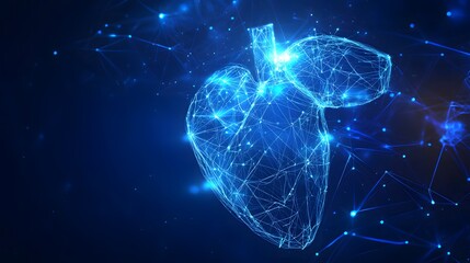 Glowing human liver symbolizes healing, representing breakthroughs in medical research and health innovation