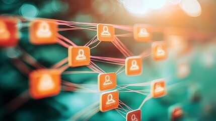 Global Network Connection  Social Media  Online Community  Digital Interaction