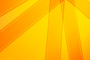cinema background with film strip