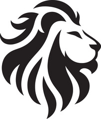 Stylized lion head profile. (2)