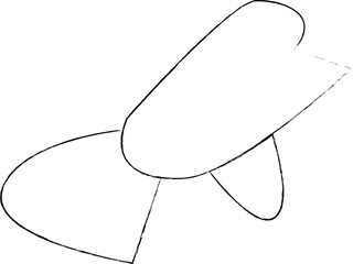 さかな2‗色無鉛筆風