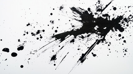 grunge ink splat